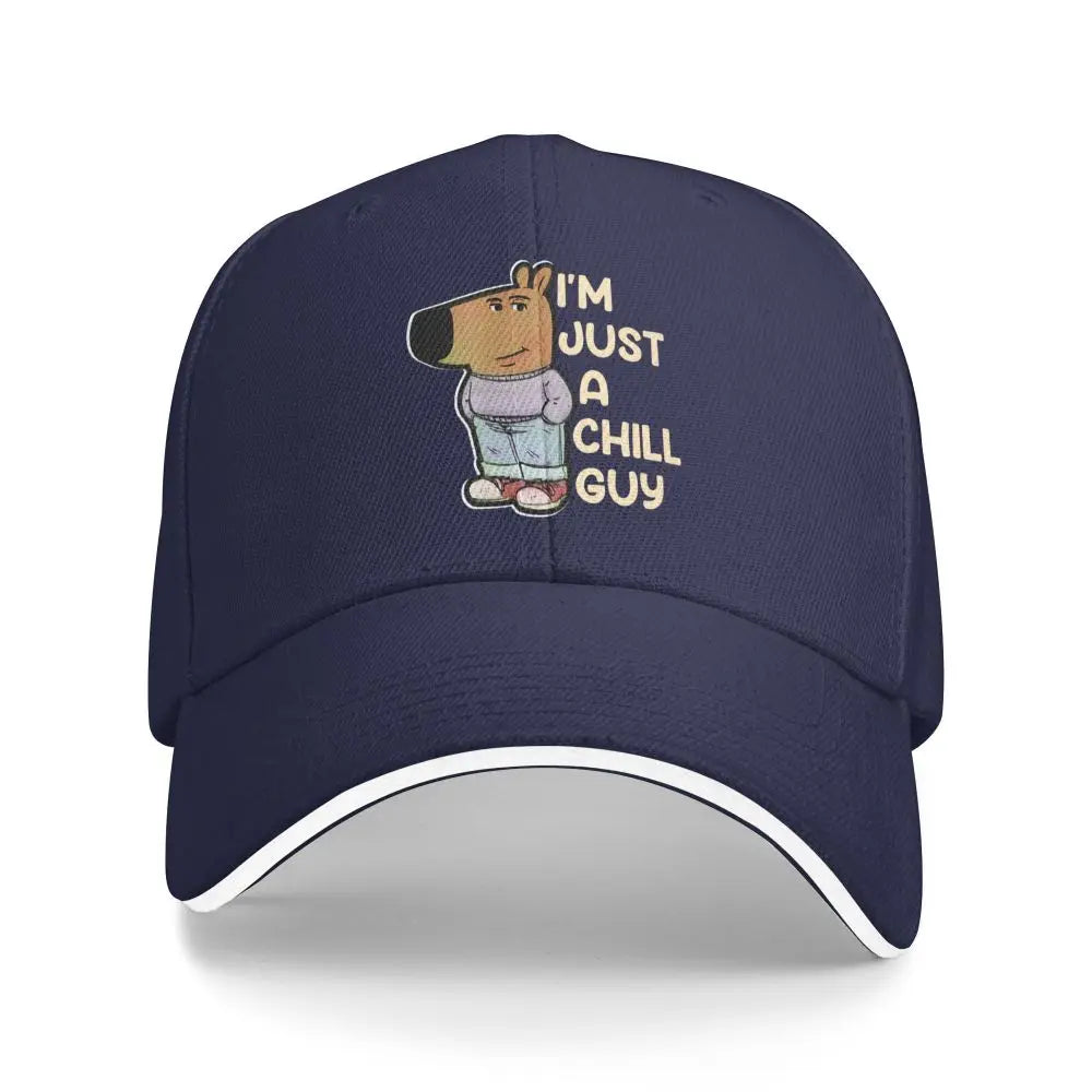 Baseball Caps I Am Just A Chill Guy Coin Fun Meme Casquette Men Women Sport Spring Caps