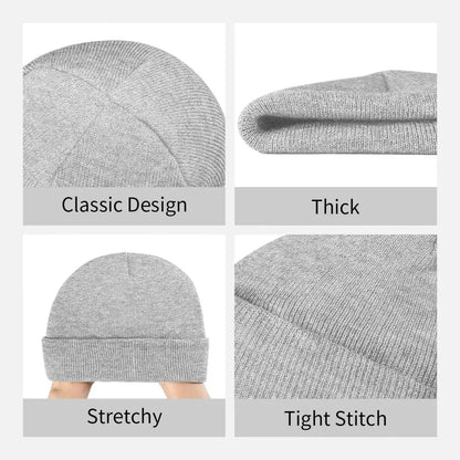 Chill Guy Christmas Hats Autumn Winter Skullies Beanies New Cap Unisex Acrylic Knitted Hat