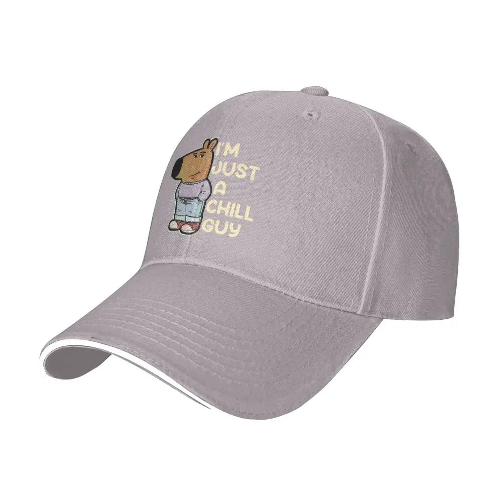 Baseball Caps I Am Just A Chill Guy Coin Fun Meme Casquette Men Women Sport Spring Caps