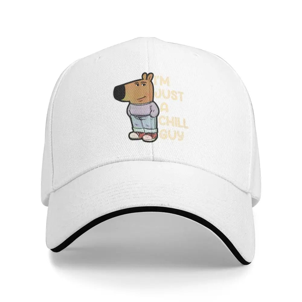 Baseball Caps I Am Just A Chill Guy Coin Fun Meme Casquette Men Women Sport Spring Caps