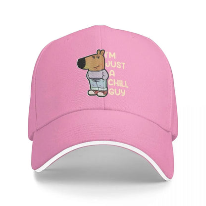 Baseball Caps I Am Just A Chill Guy Coin Fun Meme Casquette Men Women Sport Spring Caps