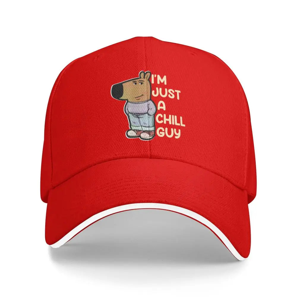 Baseball Caps I Am Just A Chill Guy Coin Fun Meme Casquette Men Women Sport Spring Caps