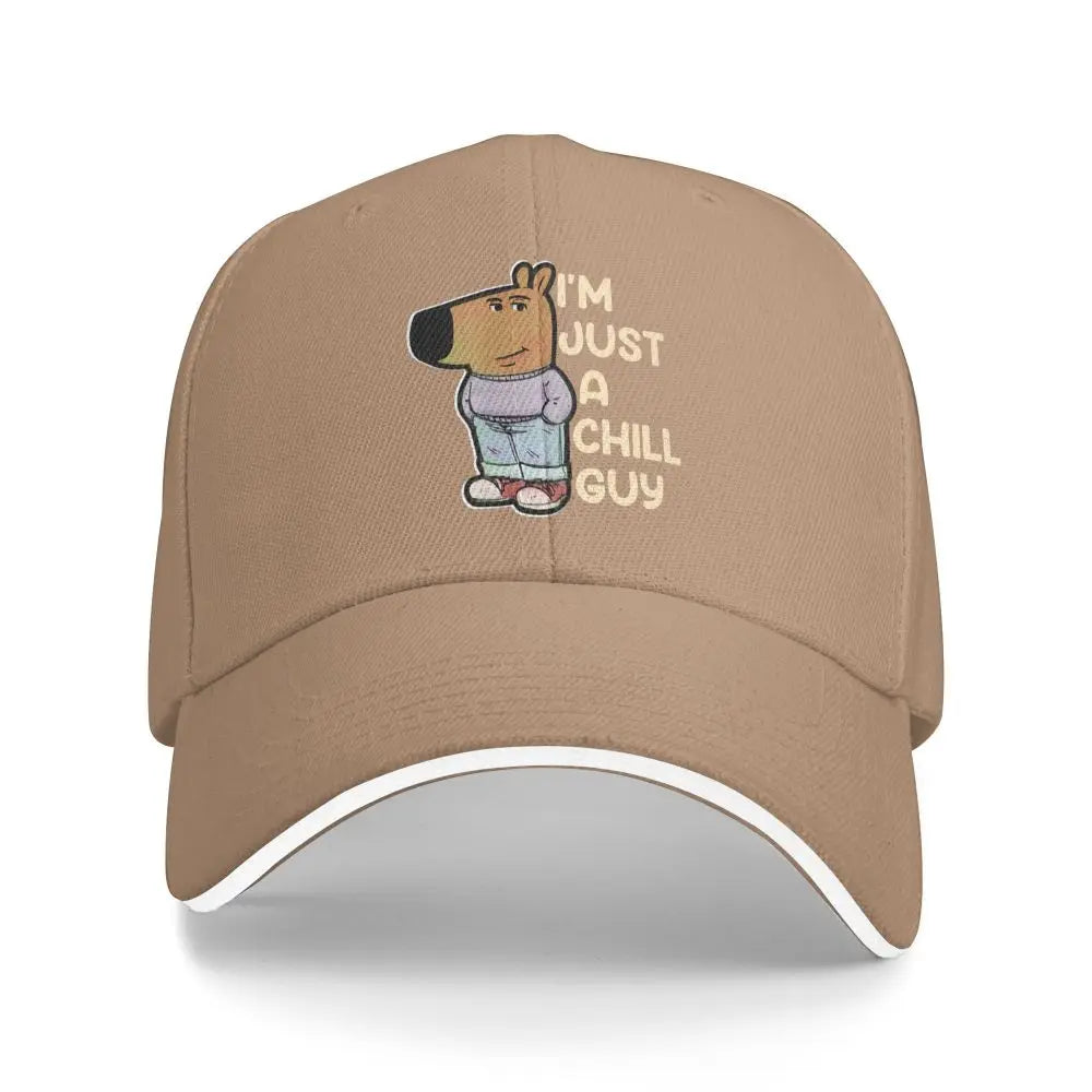 Baseball Caps I Am Just A Chill Guy Coin Fun Meme Casquette Men Women Sport Spring Caps