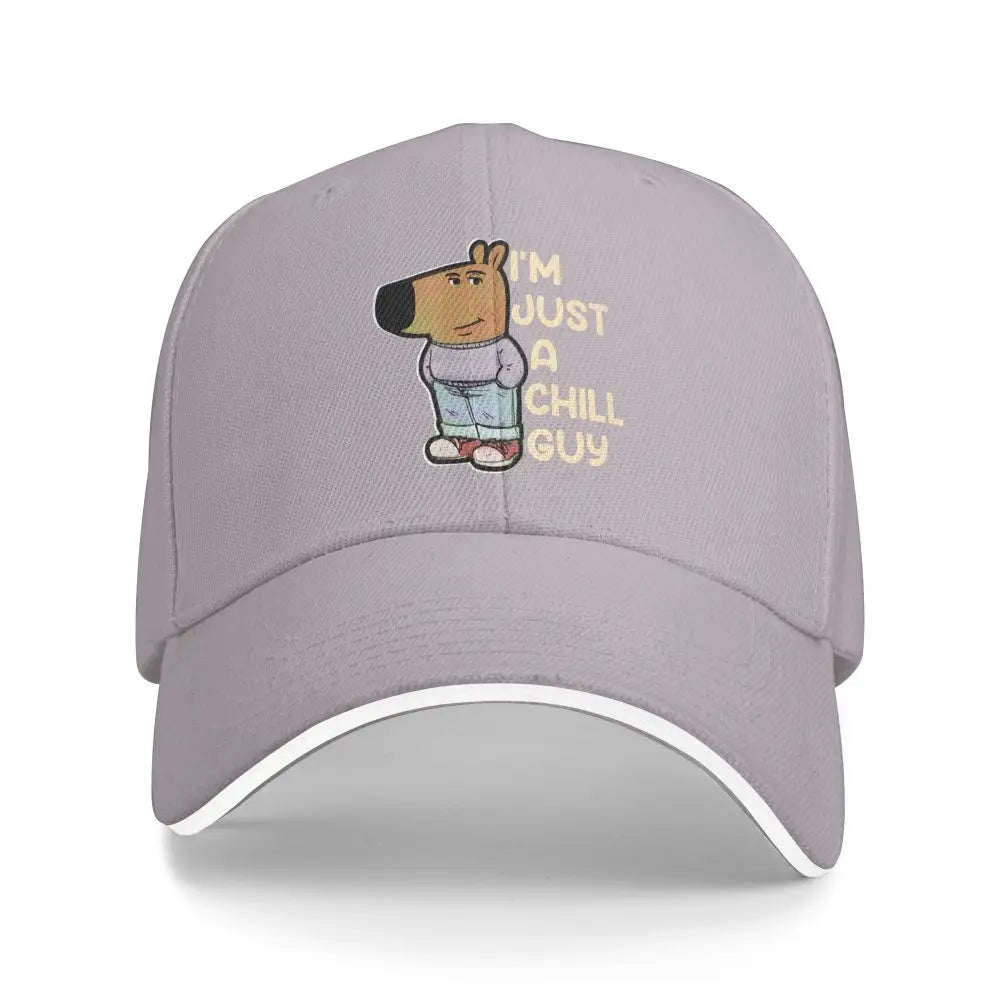 Baseball Caps I Am Just A Chill Guy Coin Fun Meme Casquette Men Women Sport Spring Caps